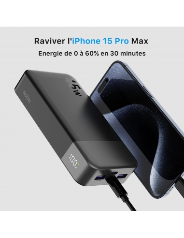 Caricabatteria portatile NOBIS, Power...