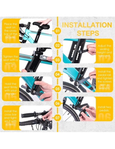 Seggiolino per Bicicletta con Attacco...