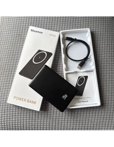 Ntaanoo MP051 Power Bank senza fili...