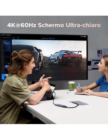 UGREEN Revodok Pro Adattatore Type C...