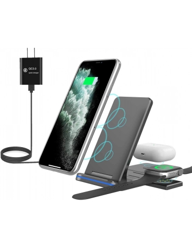 Caricatore Wireless Pieghevole 3 in...