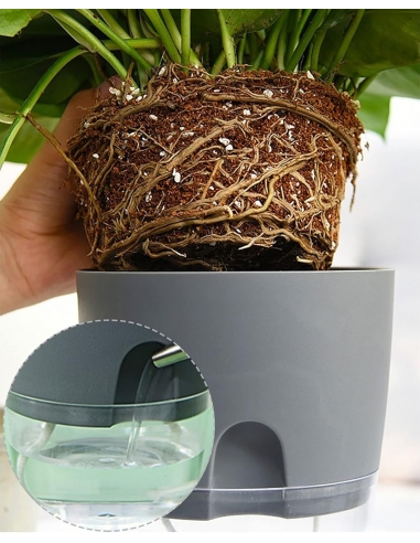 SELF PLANTERS Set di 3 vasi per erbe...