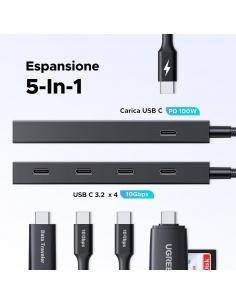 UGREEN 10Gbps Hub USB C 3.2... 2
