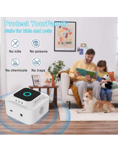 Ultrasuoni Repellente per parassiti...