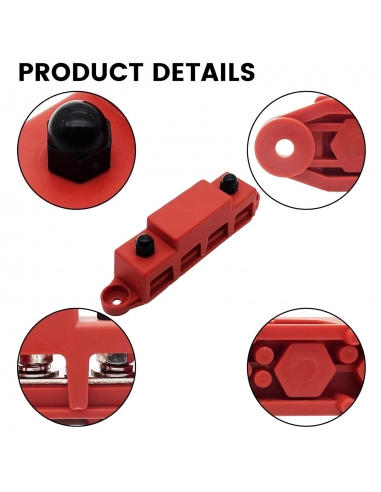 Morsettiere Barra di giunzione 12V -...