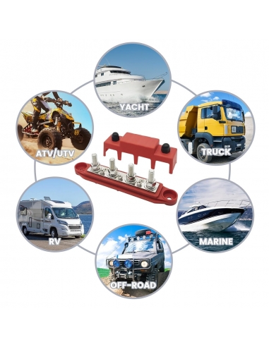 Morsettiere Barra di giunzione 12V -...