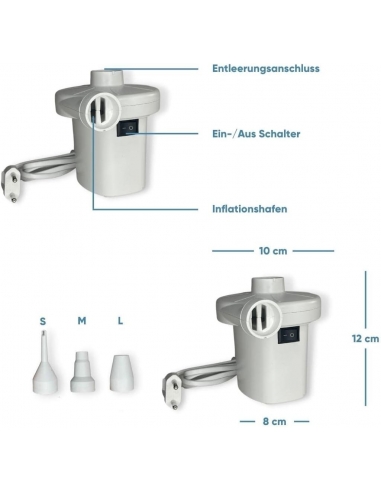 Misomo Pompa ad aria elettrica per...