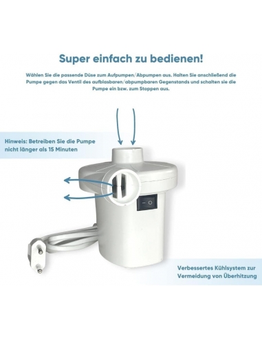 Misomo Pompa ad aria elettrica per...