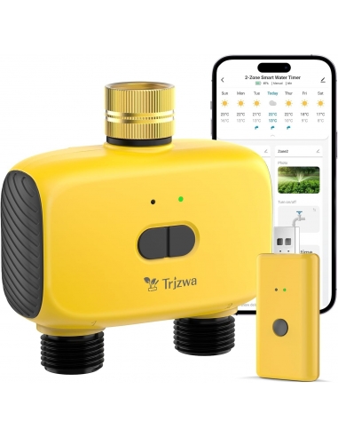 TRJZWA Timer per irrigazione WiFi,...