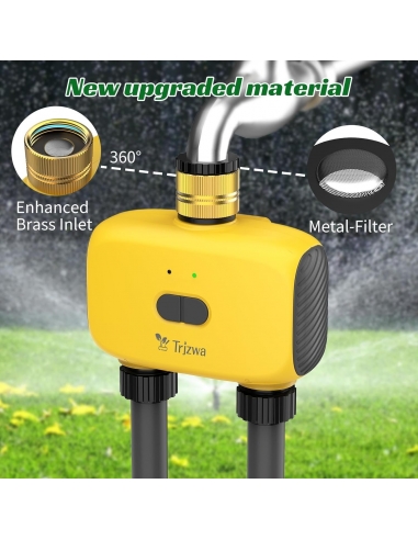 TRJZWA Timer per irrigazione WiFi,...