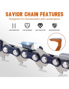 SAVIOR catena per sega 18",... 2