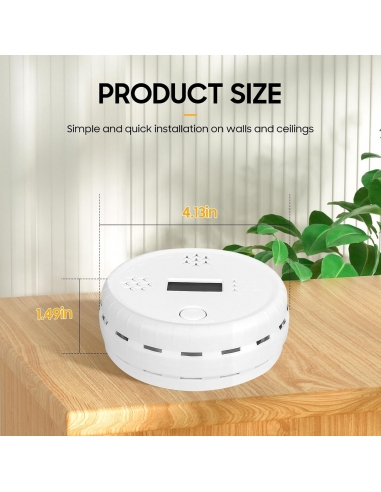 YZIF Monitor rilevatore di monossido...