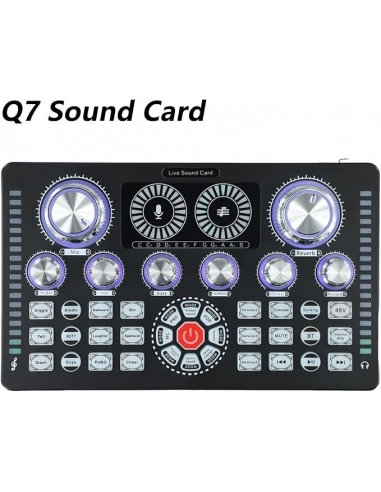 Scheda audio Q7 con alimentatore da...