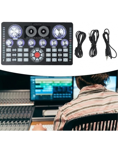 Scheda audio Q7 con alimentatore da...