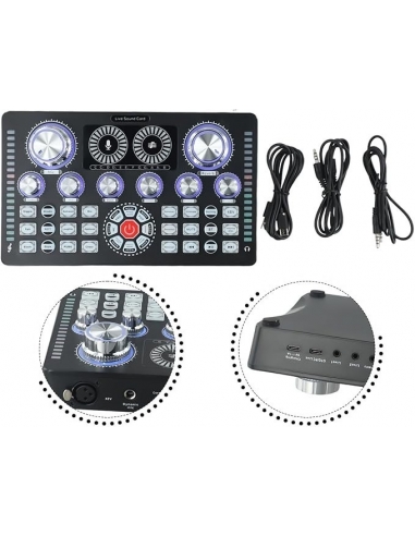 Scheda audio Q7 con alimentatore da...