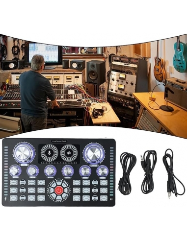 Scheda audio Q7 con alimentatore da...