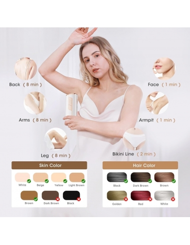 KA-11 Epilatore Luce Pulsata Laser...