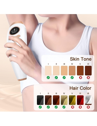 AI18 Epilatore laser IPL 999.999 con...