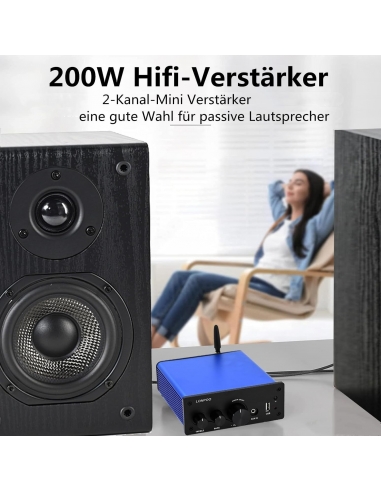HANLIM HL-615 Mini Amplificatore HiFi...