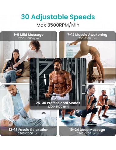 MG5 Pistola Massaggio Muscolare, 30...