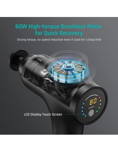 Mebak 3 Pistola Massaggio Muscolare...