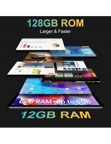 YESTEL T13 Tablet 10" Android 13 12GB...