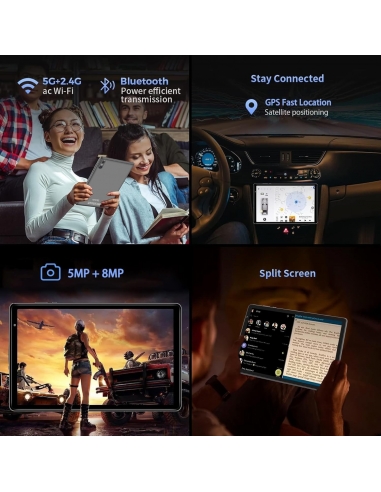 YESTEL T13 Tablet 10" Android 13 12GB...