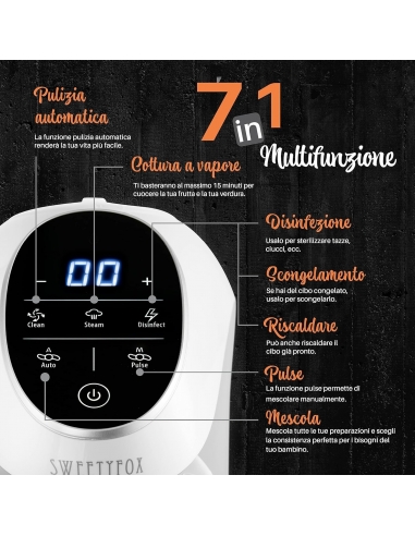 Sweety Fox Cuocipappa Mixer...