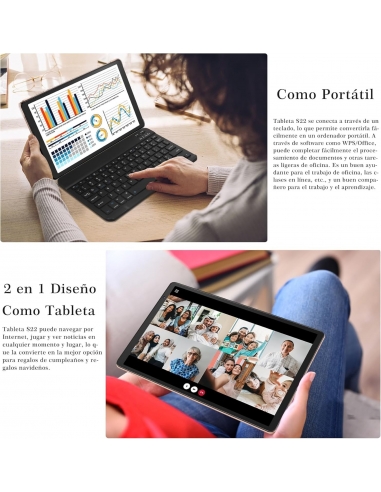 SEBBE S22 Tablet 10 Pollici Android...