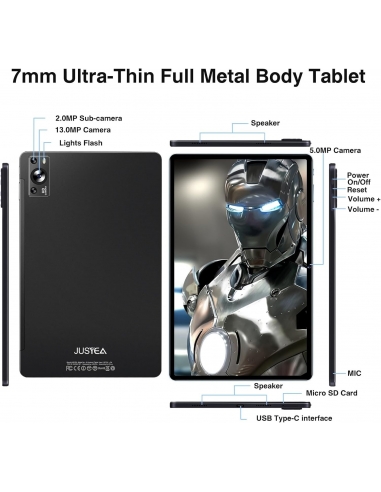 JUSYEA  J9 Tablet 11 Android 13 WiFi...