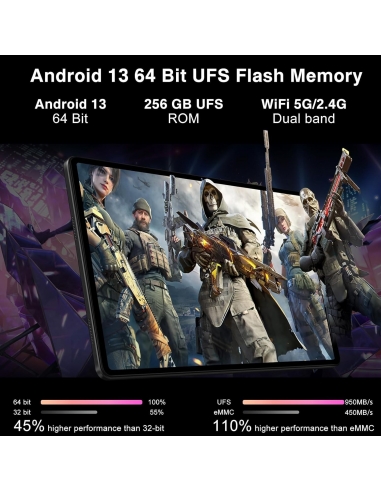 JUSYEA  J9 Tablet 11 Android 13 WiFi...