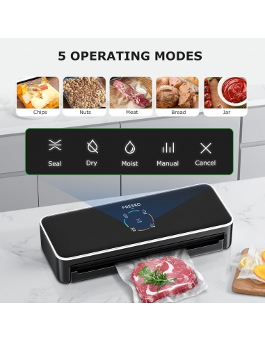 FRESKO Macchina Sottovuoto Alimenti,...