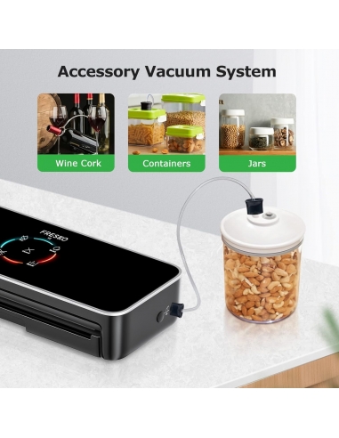 FRESKO Macchina Sottovuoto Alimenti,...