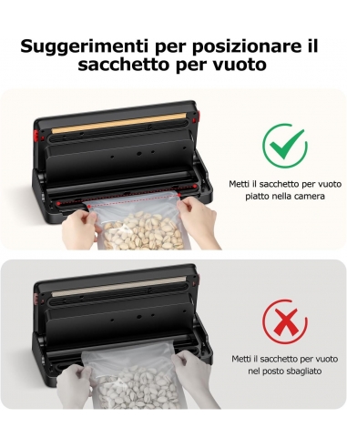 Bonsenkitchen Macchina Sottovuoto per...