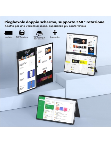 HONGO S156A01D 15.6" Monitor...