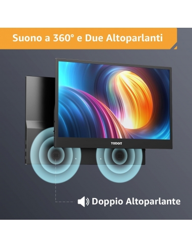 Yodoit ‎PTM15 15,6" Monitor portatile...