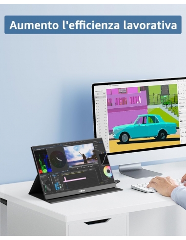 Yodoit PTM14 Monitor portatile...