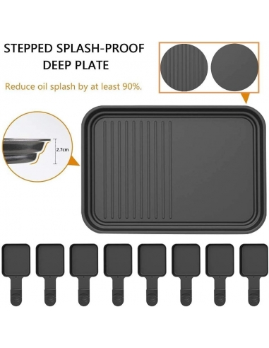 Hengboo Piastra per 8 Persone piastra...