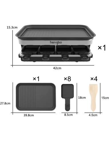 Hengboo Piastra per 8 Persone piastra...
