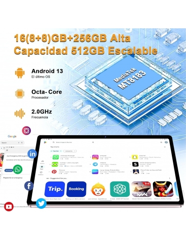 AOCWEI X800 Android 13 Tablet 11...