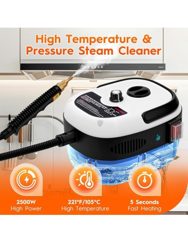 Steam Cleaner Pulitore a Vapore, 2500...