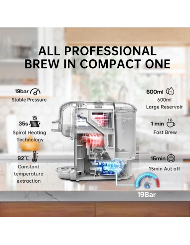 HIBREW Macchina da caffè H2B...