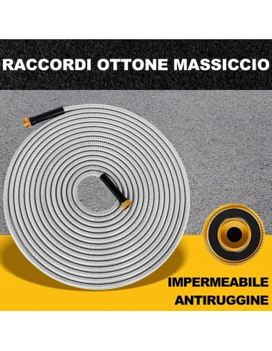 TOYSARC Tubo da Giardino in Acciaio...