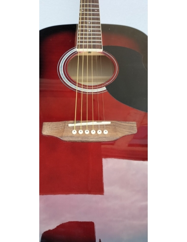 EKO Ranger 6 EQ Red Sunburst CHITARRA...