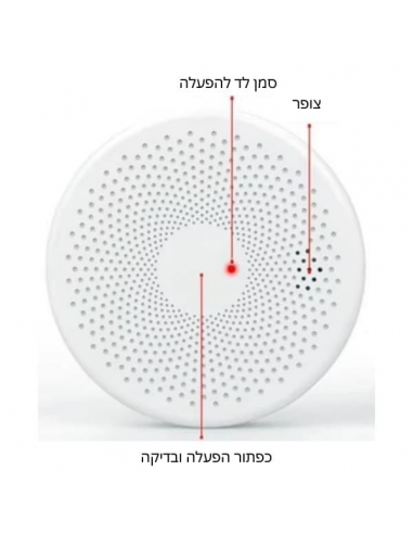 Rilevatore di fumo combinato
