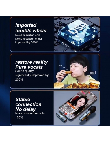 Microfono Wireless Universale...