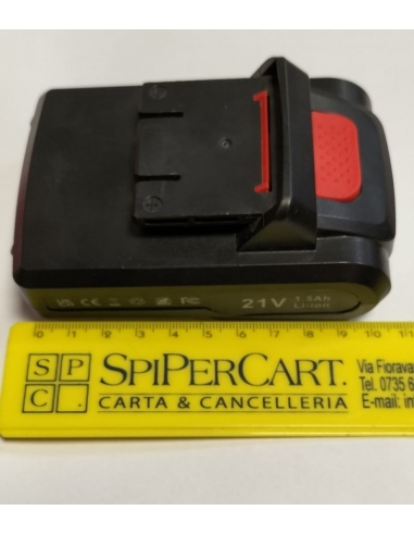 Batteria di Ricambio da 21 V Batteria...