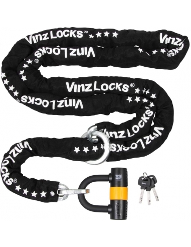 VINZ Catena Antifurto Moto ø11mm |...