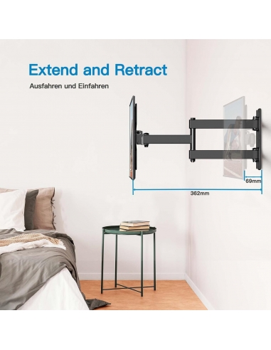 PERLESMITH Supporto TV Parete per...