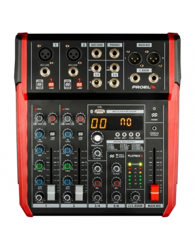 PROEL PLAYMIX6 Mixer compatto 6...